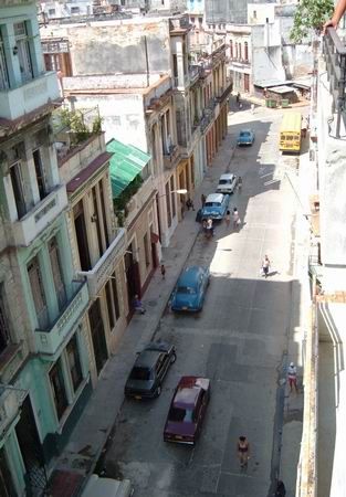 'View from Balcony' Casas particulares are an alternative to hotels in Cuba.