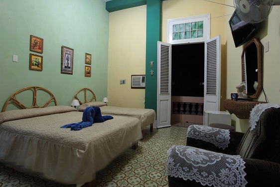 'Habitacion 1' Casas particulares are an alternative to hotels in Cuba.