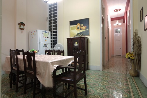 'Dining room' Casas particulares are an alternative to hotels in Cuba.