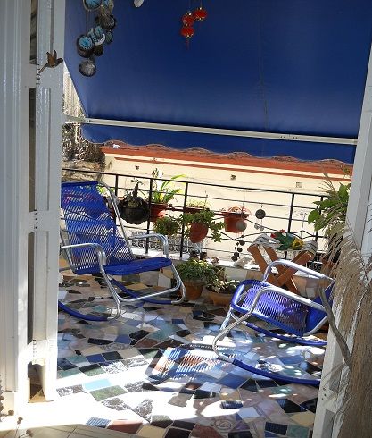 'Balcon' Casas particulares are an alternative to hotels in Cuba.