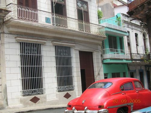 'front house 2' Casas particulares are an alternative to hotels in Cuba.