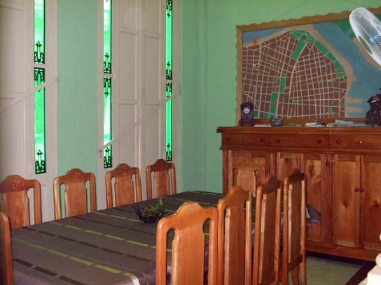 'Dining room' Casas particulares are an alternative to hotels in Cuba.