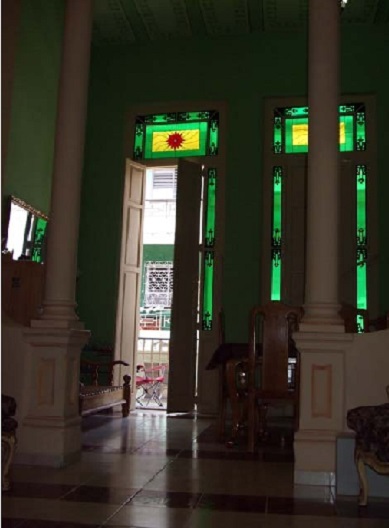 'Living room' Casas particulares are an alternative to hotels in Cuba.