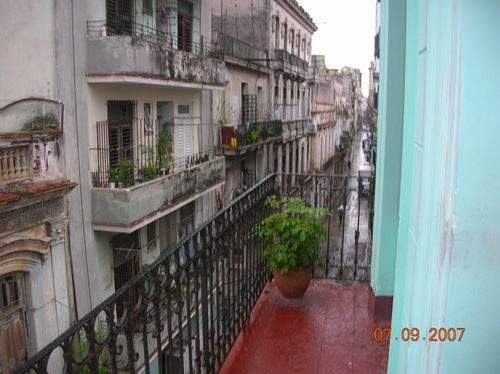 'balcon' Casas particulares are an alternative to hotels in Cuba.