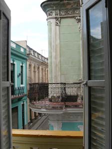 'Balcon' Casas particulares are an alternative to hotels in Cuba.