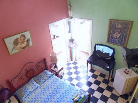 'Habitacion' Casas particulares are an alternative to hotels in Cuba.