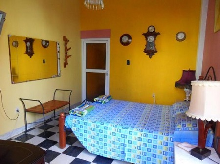 'Bedroom' Casas particulares are an alternative to hotels in Cuba.