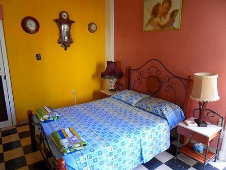 'Bedroom' Casas particulares are an alternative to hotels in Cuba.