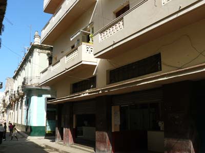 'Building view' Casas particulares are an alternative to hotels in Cuba.