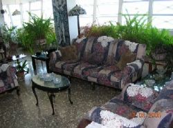 'Livingroom' Casas particulares are an alternative to hotels in Cuba.