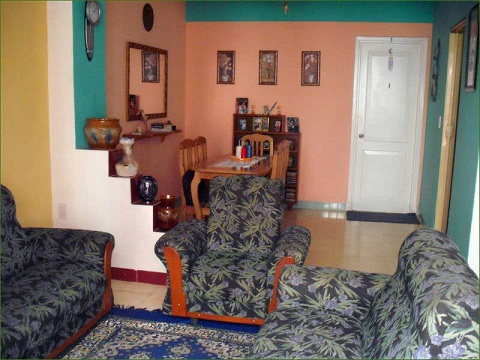 'Sala y comedor' Casas particulares are an alternative to hotels in Cuba.