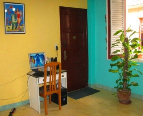 'Living room' Casas particulares are an alternative to hotels in Cuba.