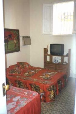 'Bedroom' Casas particulares are an alternative to hotels in Cuba.