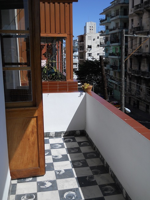 'Balcon' Casas particulares are an alternative to hotels in Cuba.