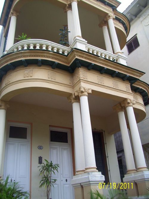 'FRONT' Casas particulares are an alternative to hotels in Cuba.