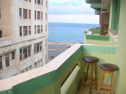 'Balcony' Casas particulares are an alternative to hotels in Cuba.