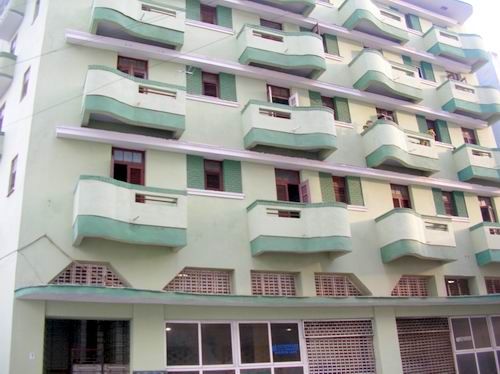 'building' Casas particulares are an alternative to hotels in Cuba.