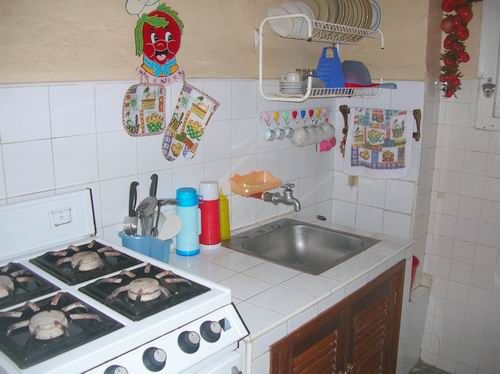 'Kitchen' Casas particulares are an alternative to hotels in Cuba.