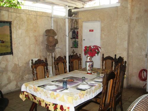 'comedor' Casas particulares are an alternative to hotels in Cuba.