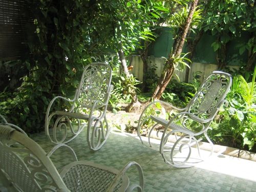 'Garden' Casas particulares are an alternative to hotels in Cuba.