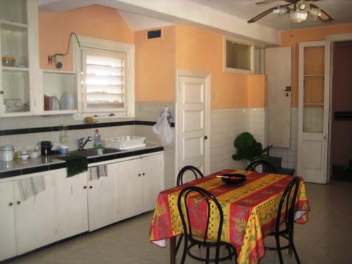 'kitchen' Casas particulares are an alternative to hotels in Cuba.