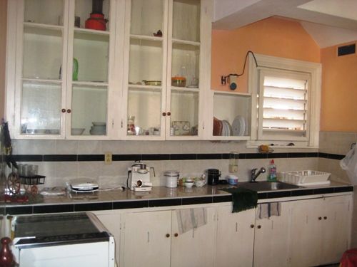 'kitchen' Casas particulares are an alternative to hotels in Cuba.