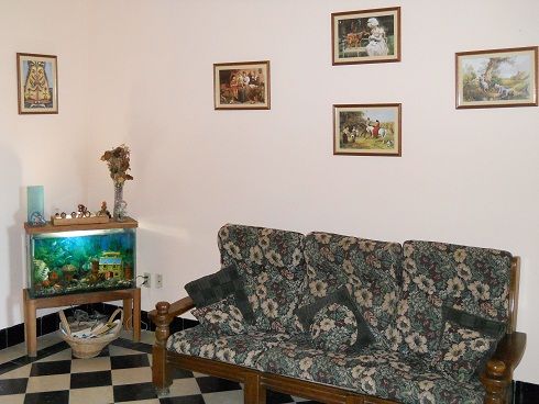 'Living room' Casas particulares are an alternative to hotels in Cuba.