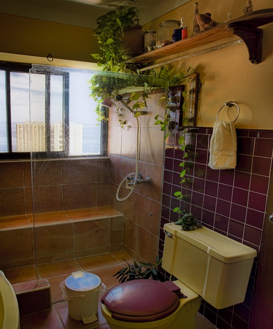 'Bathroom bedroom2' Casas particulares are an alternative to hotels in Cuba.