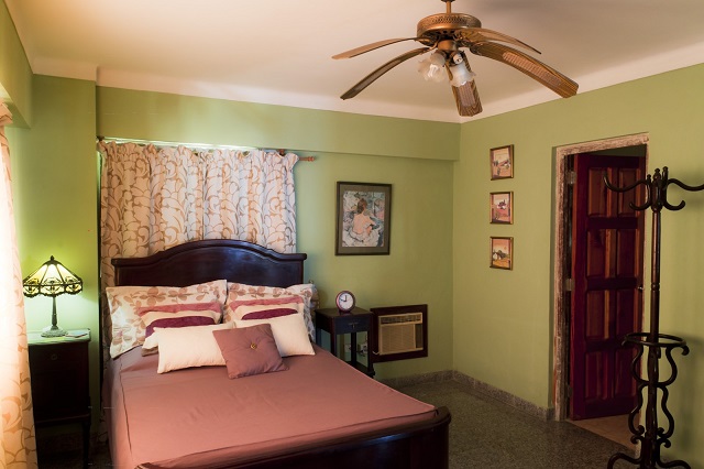 'Bedroom1' Casas particulares are an alternative to hotels in Cuba.