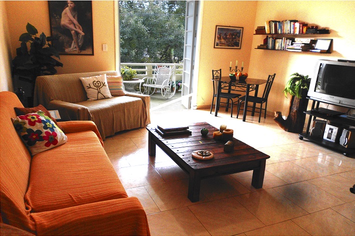 'Living room' Casas particulares are an alternative to hotels in Cuba.