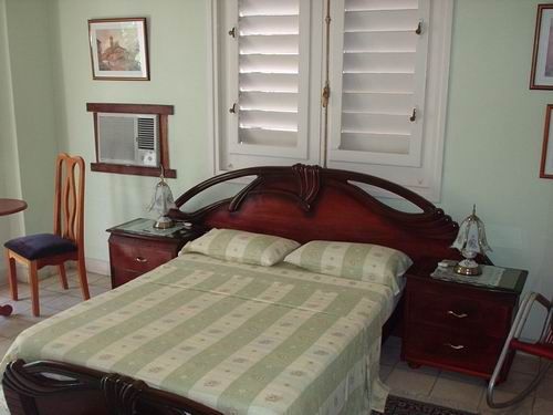 'Habitacion1' Casas particulares are an alternative to hotels in Cuba.