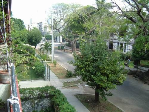 'View from Balcony' Casas particulares are an alternative to hotels in Cuba.