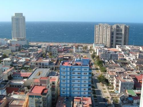 'View from the apartment' Casas particulares are an alternative to hotels in Cuba.