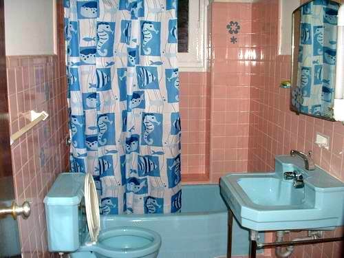 'Bathroom1' Casas particulares are an alternative to hotels in Cuba.