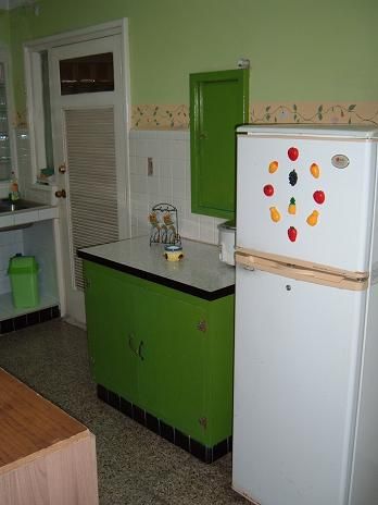 'Kitchen' Casas particulares are an alternative to hotels in Cuba.