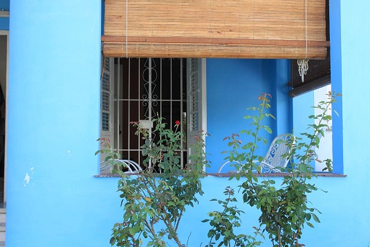 'Frontside of the apartment' Casas particulares are an alternative to hotels in Cuba.