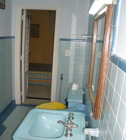 'Bathroom' Casas particulares are an alternative to hotels in Cuba.