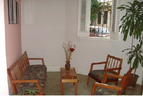 'Living room' Casas particulares are an alternative to hotels in Cuba.