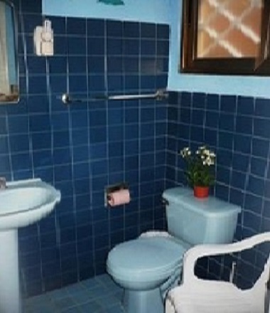 'Bathroom' Casas particulares are an alternative to hotels in Cuba.