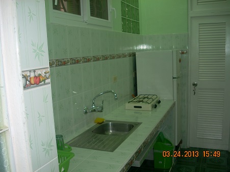 'Cocina' Casas particulares are an alternative to hotels in Cuba.