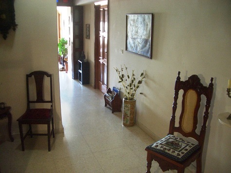 'Hall' Casas particulares are an alternative to hotels in Cuba.