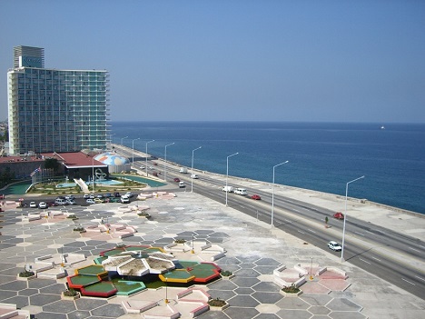 'View from the terrace' Casas particulares are an alternative to hotels in Cuba.