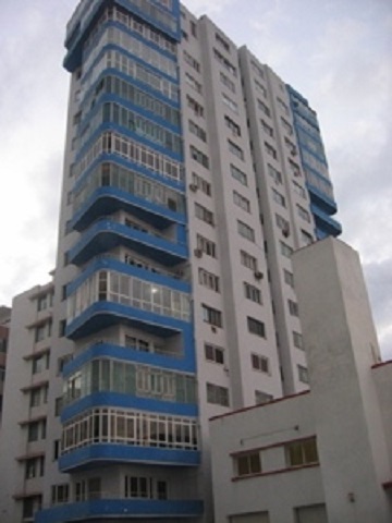 'Building view' Casas particulares are an alternative to hotels in Cuba.