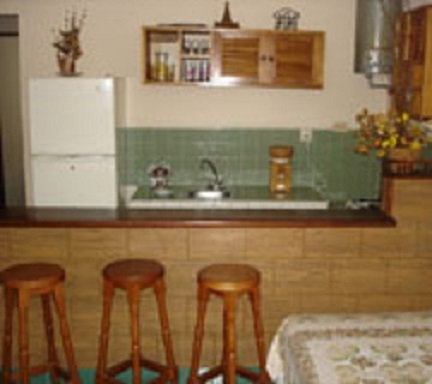 'Kitchen in private apartment' Casas particulares are an alternative to hotels in Cuba.