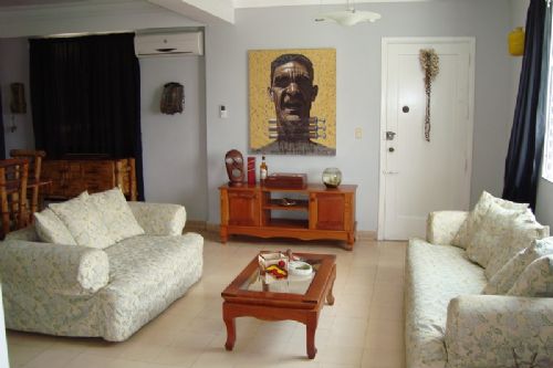 'Living 1' Casas particulares are an alternative to hotels in Cuba.