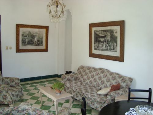 'LIVING ROOM2' Casas particulares are an alternative to hotels in Cuba.