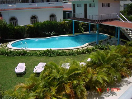 'Pool view' Casas particulares are an alternative to hotels in Cuba.