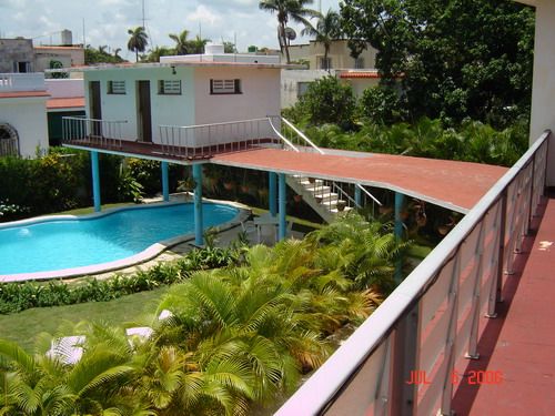 'Piscina vista' Casas particulares are an alternative to hotels in Cuba.
