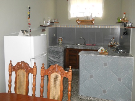 'Private apartment. Kitchen ' Casas particulares are an alternative to hotels in Cuba.