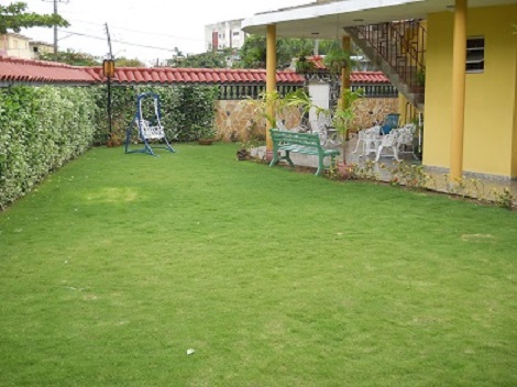 'Garden' Casas particulares are an alternative to hotels in Cuba.